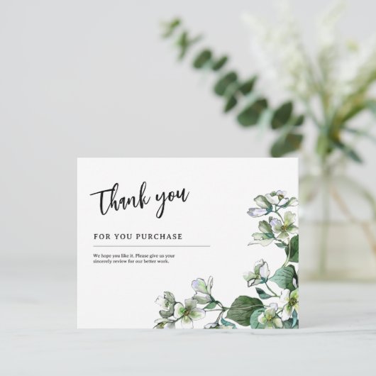 ご注文ありがとうカード, 業務用ありがとうカード サンキューカード (スタンド正面)