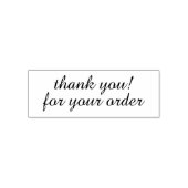 ご注文ありがとうスタンプ セルフインキングスタンプ (デザイン)