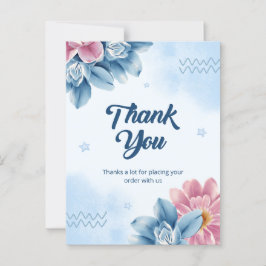 ご注文いただきありがとうございます ポストカード