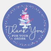 ご注文おもしろいベーカリーケーキ&ツール ラウンドシール (正面)