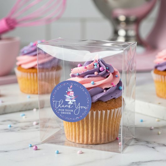 ご注文おもしろいベーカリーケーキ&ツール ラウンドシール