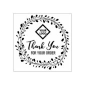 ご注文に感謝する ラバースタンプ (インプリント)