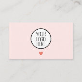 ご注文クーポンコードの名刺ありがとうございます 名刺 (裏面)