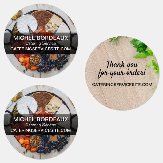 ご注文ケータリングサービス ラベル (グループ)