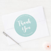 ご注文タイポグラフィ ラウンドシール (封筒)