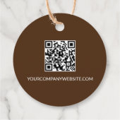 ご注文ビジネスWebサイトのQRコード フェイバータグ (裏面)
