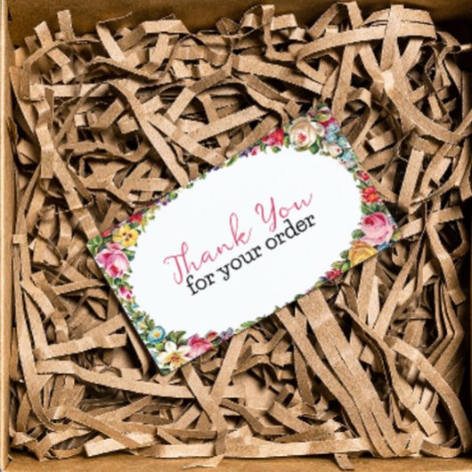 ご注文フローラショップのご案内 名刺