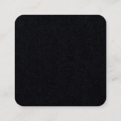 ご注文モダンありがとうごカスタムざいソーシャルメディア スクエア名刺 (裏面)