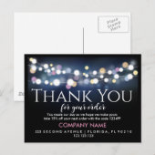 ご注文挿入カード カスタムビジネスにおすすめ 案内ポストカード (正面/裏面)