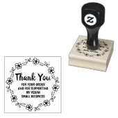 ご注文、スモールビジネスのお客様、ありがとうございました。 ラバースタンプ (押印)