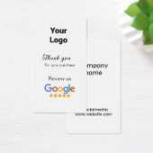 ご注文Googleレビュー追加ロゴWebサイト (デスク)