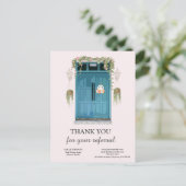 ご紹介いただいた不動産の紹介カードにお礼申し上げます。 ポストカード (スタンド正面)