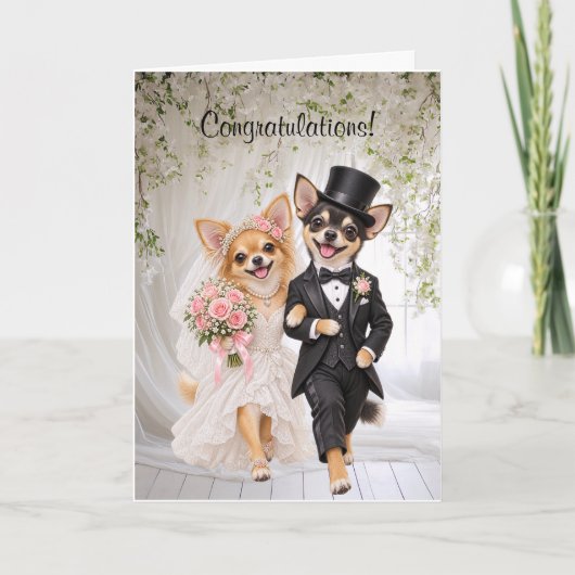 ご結婚おめでとうございます カード (正面)