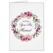 「ご結婚おめでとう」 結婚祝いカード (正面)