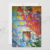 ご結婚式へのご出席ありがとうございました 招待状 (正面)