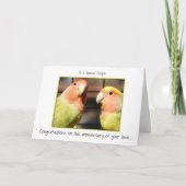 ご結婚記念日おめでとうございます カード (正面)