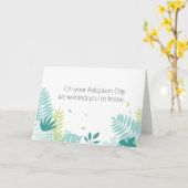 ご縁組おめでとう カード (黄色い花)