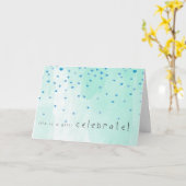 ご縁組おめでとう カード (黄色い花)