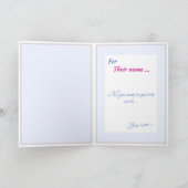 'ご自分で'カード（+メッセージを入力） カード (内部)