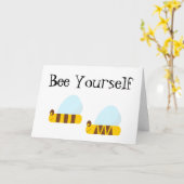 ご自分で挨拶状を作る カード (黄色い花)