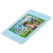 ご自分信じで_フレキシブルマグネット6" x 4" マグネット (左側)