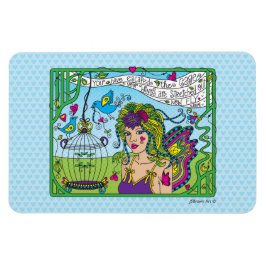 ご自分信じで_フレキシブルマグネット6" x 4" マグネット