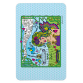 ご自分信じで_フレキシブルマグネット6" x 4" マグネット (縦)