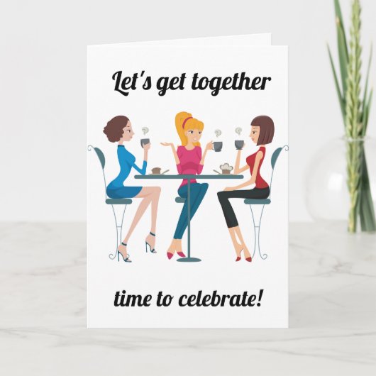 ご自祝分の*誕生日* カード (正面)