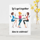 ご自祝分の*誕生日* カード (黄色い花)