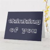 ご自考える身のグリーティングカード カード (黄色い花)