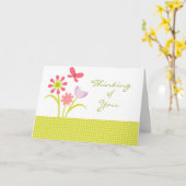 ご自考える身のグリーティングカード カード (黄色い花)
