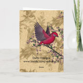 ご自考える身のグリーティングカード カード (裏面)