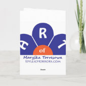 ご自考える身 – グリーティングカード (裏面)