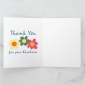 ご親切にありがとうございましたサンキューカード サンキューカード (内部)