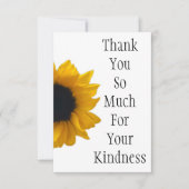 ご親切にありがとうございましたサンキューカード サンキューカード (正面)