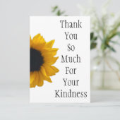 ご親切にありがとうございましたサンキューカード サンキューカード (スタンド正面)