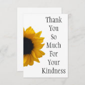 ご親切にありがとうございましたサンキューカード サンキューカード (正面/裏面)
