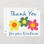 ご親切にありがとう ポストカード (正面/裏面)