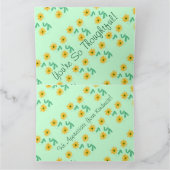 ご親切に感謝す サンキューカード (内部)