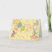 ご誕生おめでとうございます カード (正面)