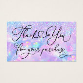 ご購入ありがとうございます フォックス グリッター オパール (正面)