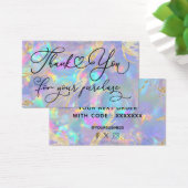 ご購入ありがとうございます 紫色のオパール (デスク)