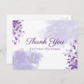 ご購入いただきありがとうございます ポストカード (正面/裏面)