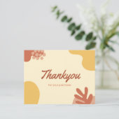 ご購入いただきありがとうございます ポストカード (スタンド正面)