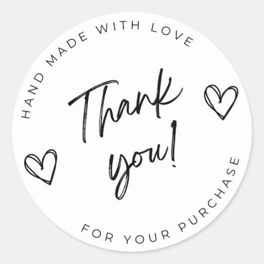ご購入いただきありがとうございます ラウンドシール (正面)
