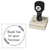 ご購入いただきありがとうございます ラバースタンプ (押印)