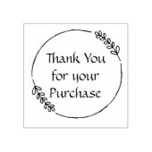 ご購入いただきありがとうございます ラバースタンプ (インプリント)