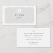 ご購入いただきありがとうございます 名刺 (正面/裏面)