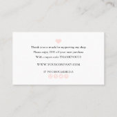 ご購入いただきありがとうございます 名刺 (裏面)