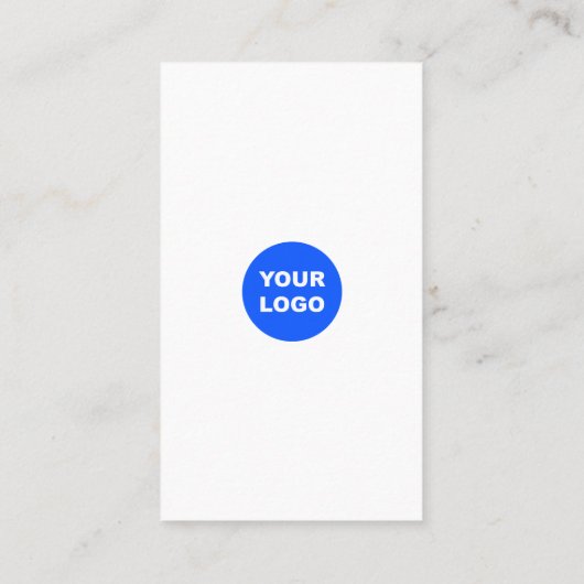 ご購入シンプルいただきありがとうございますロゴの追加 名刺 (裏面)